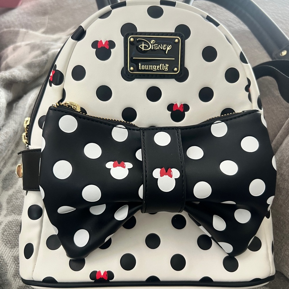 Exclusive Minnie Mouse 90th Anniversary Edition Loungefly Mini Backpack